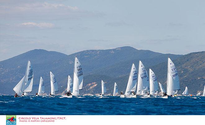2015 Snipe World Championship - Day 1 © Matias Capizzano http://www.capizzano.com